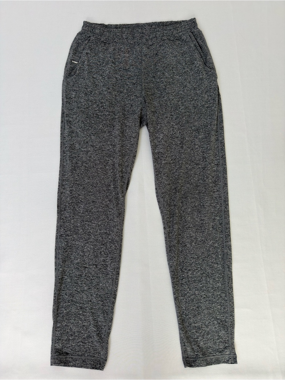 Vuori Ponto Performance Jogger Pants Gray Heather Medium V418 Soft Stretch